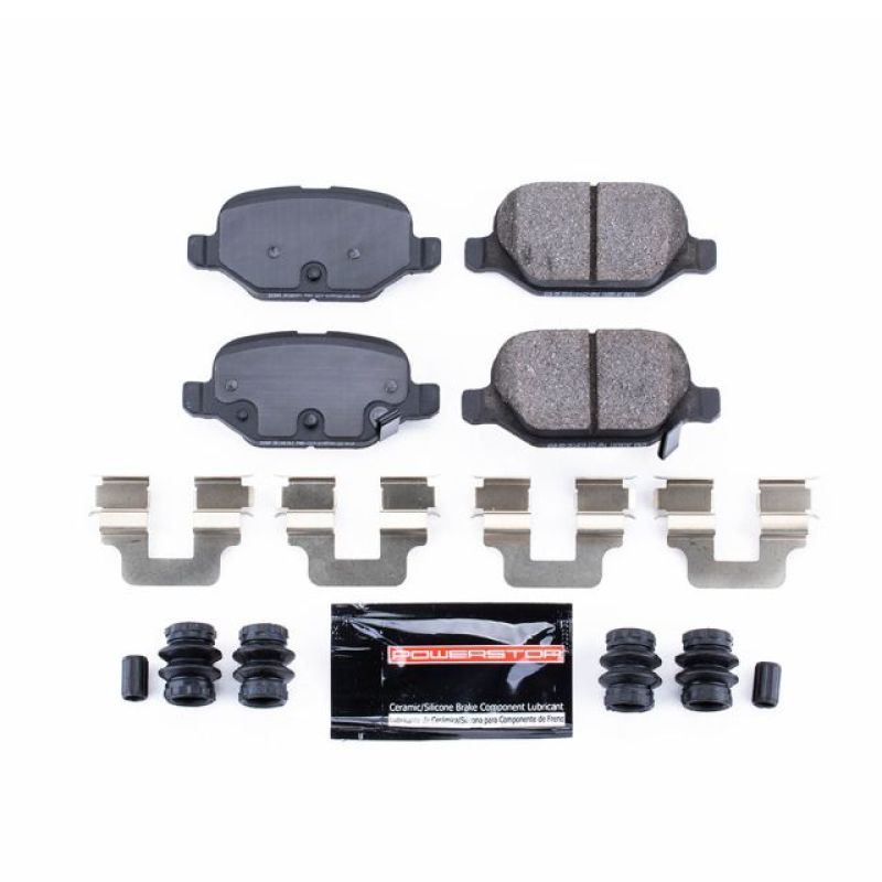 Power Stop 12-17 Fiat 500 Rear Z23 Evolution Sport Brake Pads w/Hardware - Z23-1569