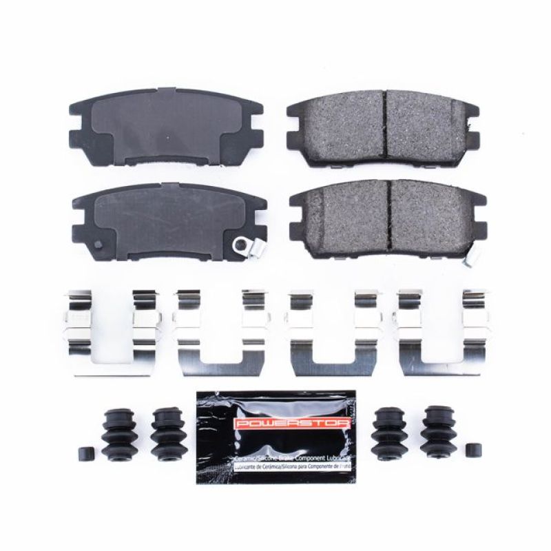 Power Stop 92-00 Mitsubishi Montero Rear Z23 Evolution Sport Brake Pads w/Hardware - Z23-567