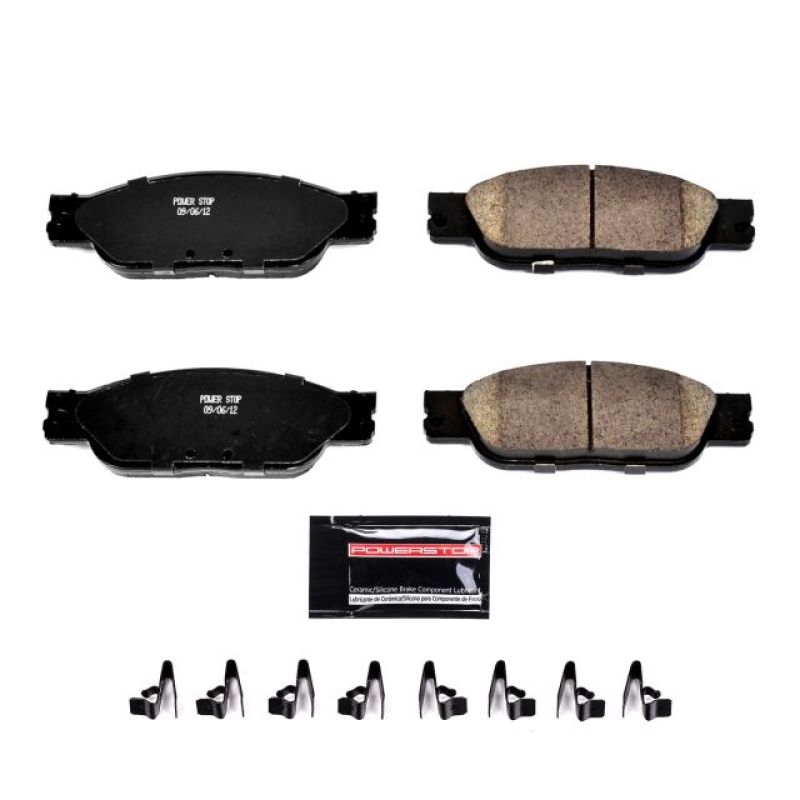 Power Stop 03-05 Jaguar S-Type Front Z23 Evolution Sport Brake Pads w/Hardware - Z23-933