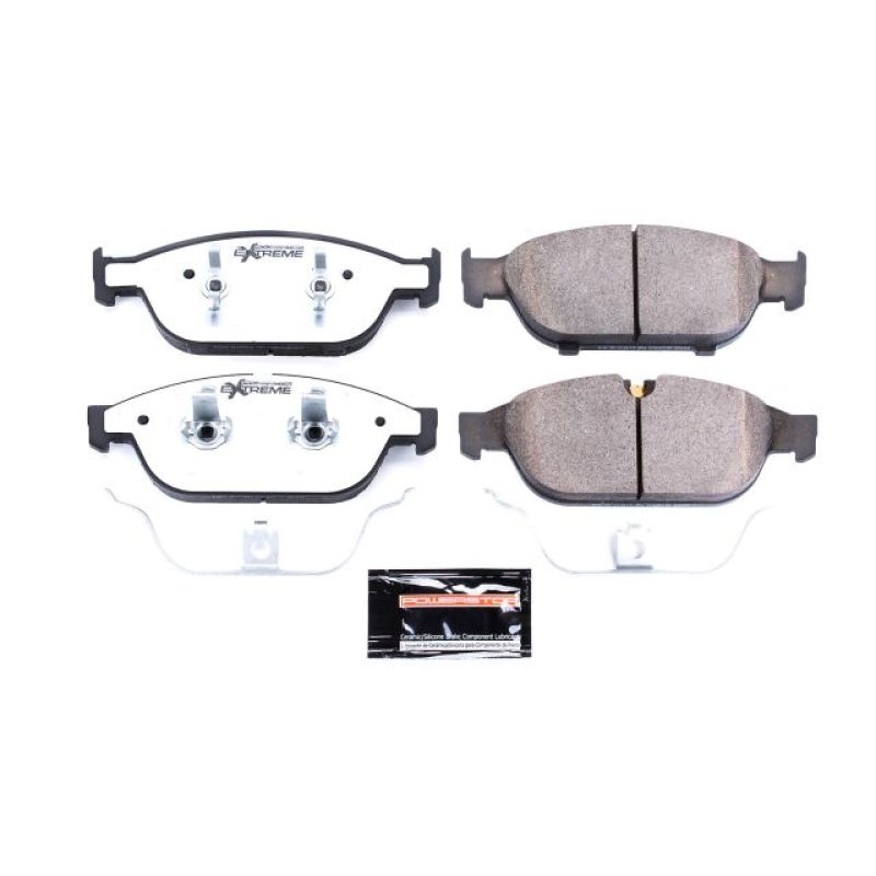 Power Stop 16-18 Audi A6 Front Z26 Extreme Street Brake Pads w/Hardware - Z26-1549