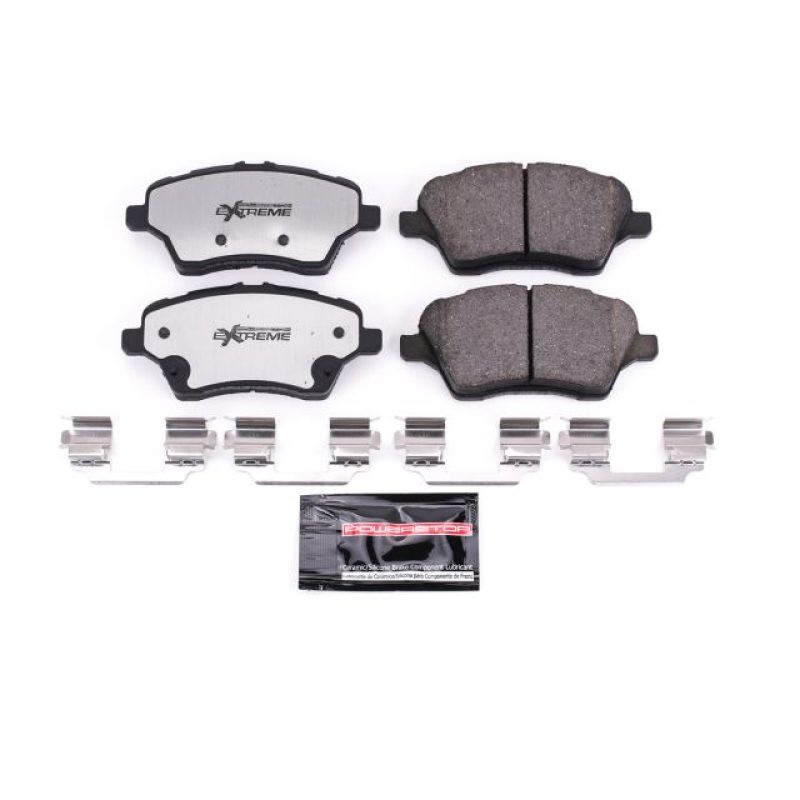 Power Stop 14-19 Ford Fiesta Front Z26 Extreme Street Brake Pads w/Hardware - Z26-1730