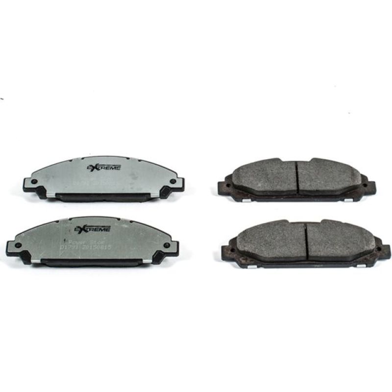 Power Stop 15-19 Ford Mustang Front Z26 Extreme Street Brake Pads w/Hardware - Z26-1791