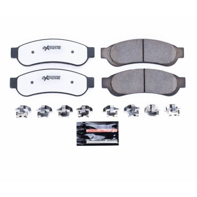 Power Stop 10-12 Ford F-250 Super Duty Rear Z36 Truck & Tow Brake Pads w/Hardware - Z36-1334