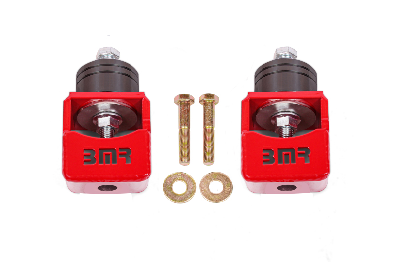BMR Chevy SS and Pontiac G8 Motor Mount Kit (Solid Bushings) Red - MM301R