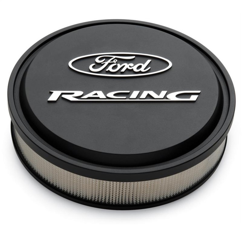 Ford Racing Black Slant Edge Air Cleaner Assembly - 302-380