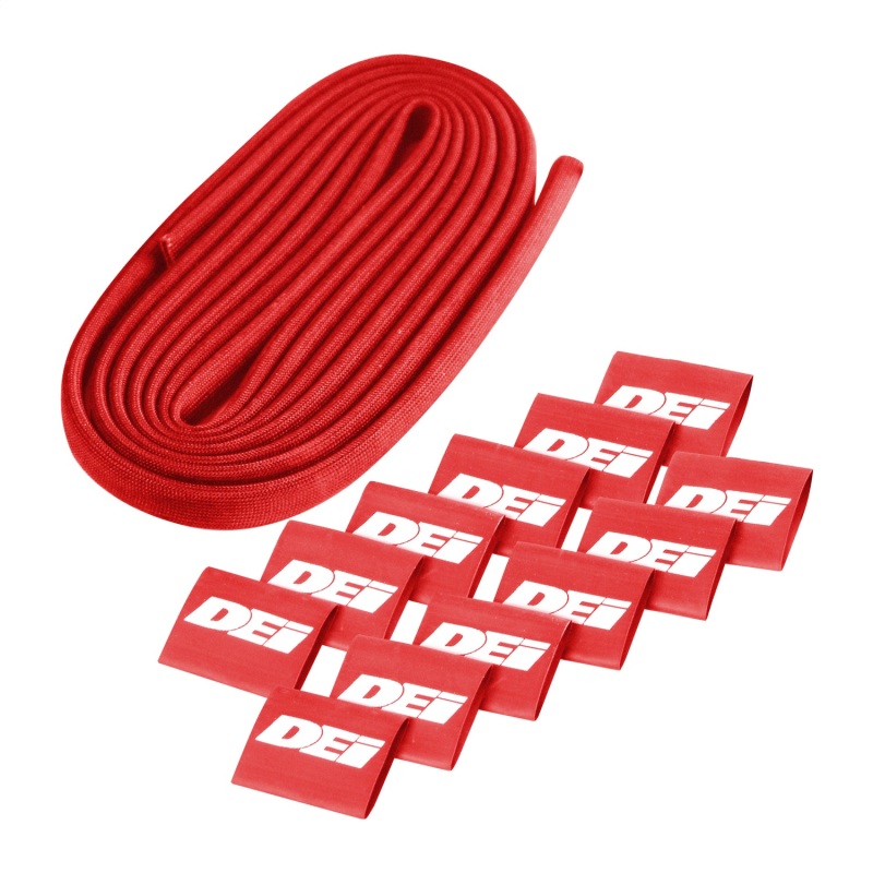 DEI Protect-A-Wire 4 Cylinder Kit - Red - 10576