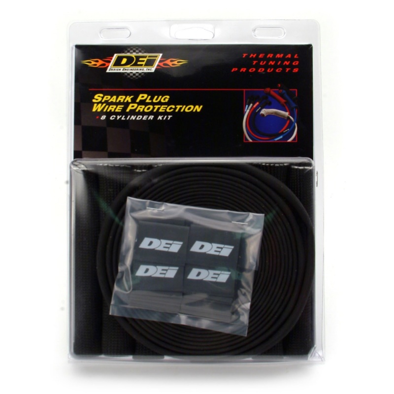 DEI Protect-A-Boot and Wire Kit 8 Cylinder - Black - 10712