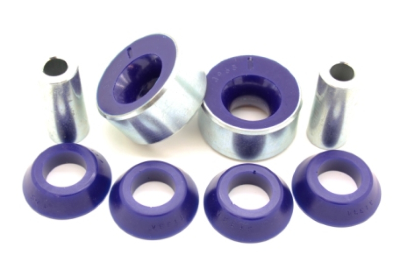 SuperPro 2009 Nissan Cube SL Front Lower Inner Rearward Control Arm Bushing Set (+Caster Offset) - SPF3965K