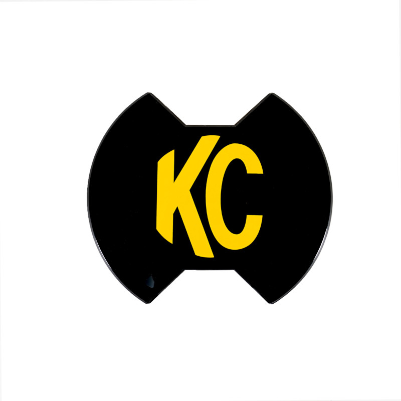 KC HiLiTES 6in. Light Shield / Hard Cover for SlimLite LED - Black - 5109