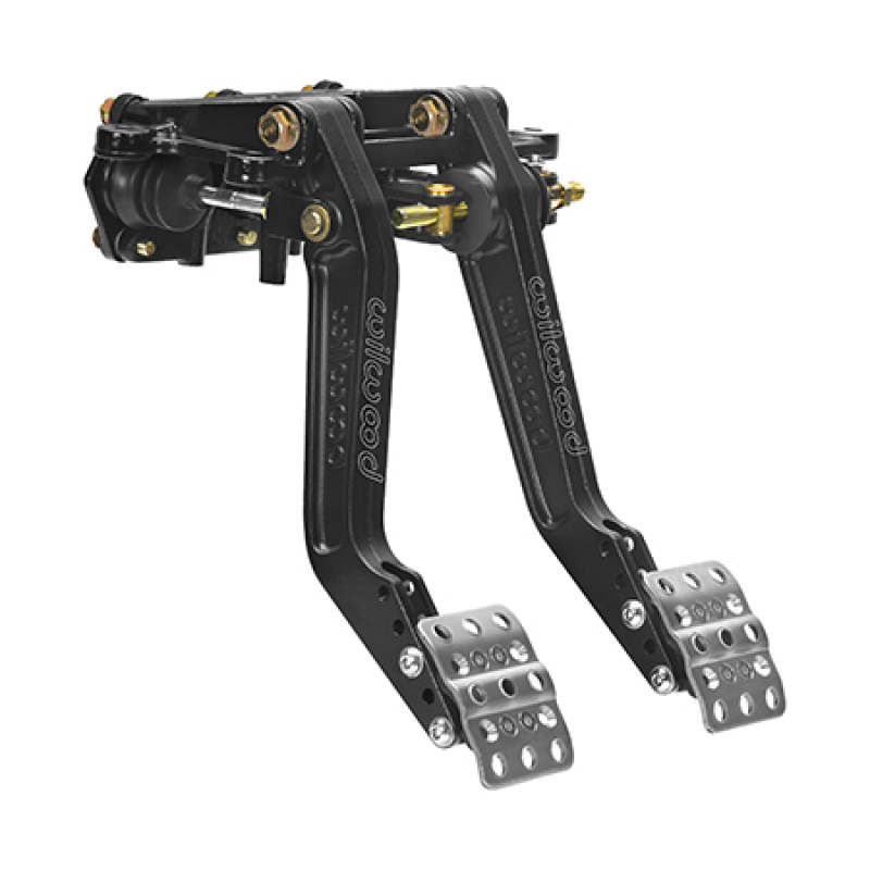 Wilwood Adjustable Balance Bar Brake w/ Offset Clutch Combo - Triple MC - Swing Mount - 5.50-6.25:1 - 340-16350