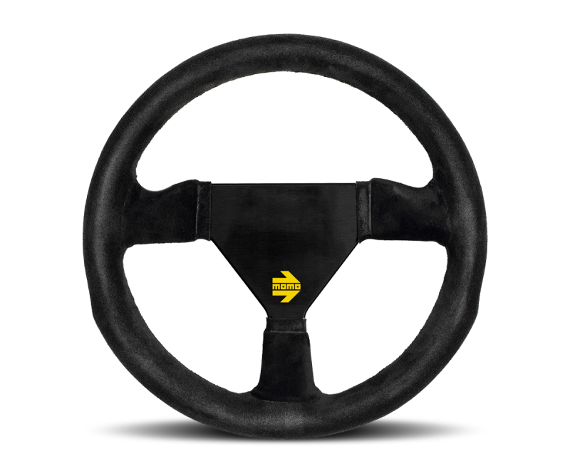 Momo MOD11 Steering Wheel 260 mm -  Black Suede/Black Spokes - R1920/26S
