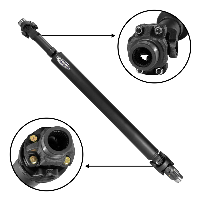 Yukon Performance Rear Driveshaft 2018 Jeep JL Sahara 4 Door Auto Selec-Trac - YDS040