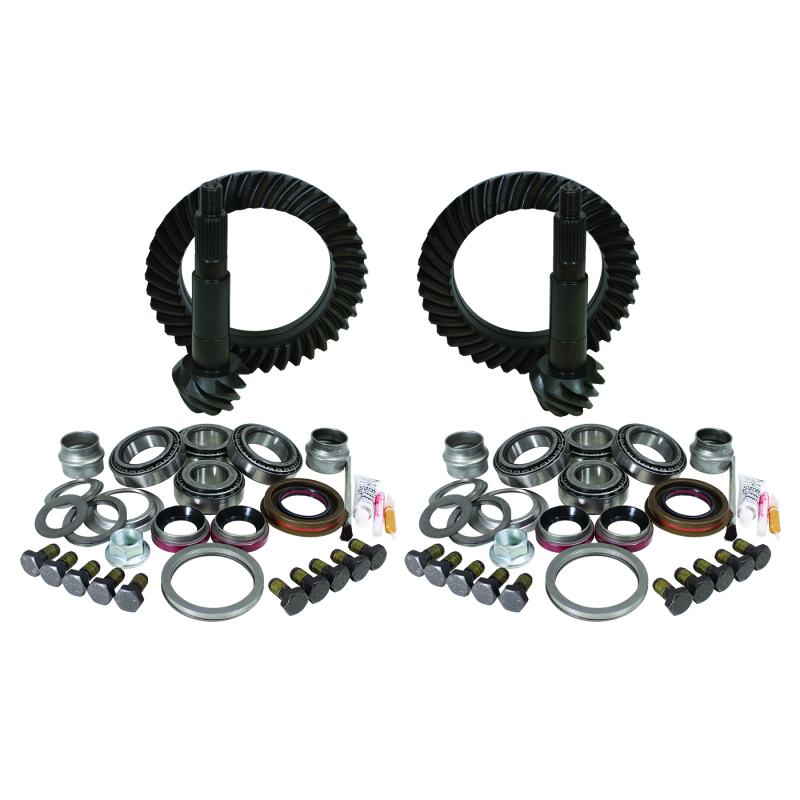Yukon Gear & Install Kit Package for Jeep JK Rubicon 4.11 Ratio - YGK056