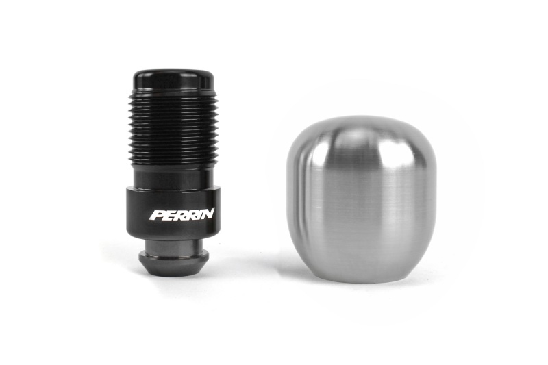 Perrin WRX 5-Speed Brushed Barrel 1.85in Stainless Steel Shift Knob - PSP-INR-130-2