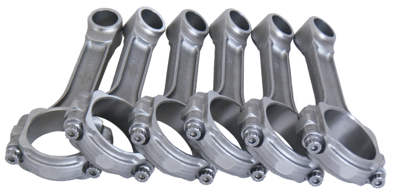 Eagle Jeep 4.2L 5140 Forged I-Beam Connecting Rod 6.123in w/ ARP 8740 (Set of 8) - SIR6123JP