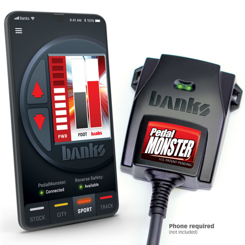 Banks Power Pedal Monster Throttle Sensitivity Booster (Stand-Alone) - Use w/Phone - 64340