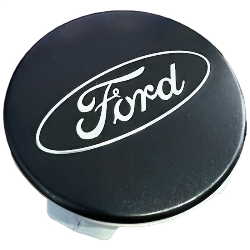 Ford Racing Ford Car Black & Chrome Wheel Center Cap Kit - Satin - M-1096K-BCS