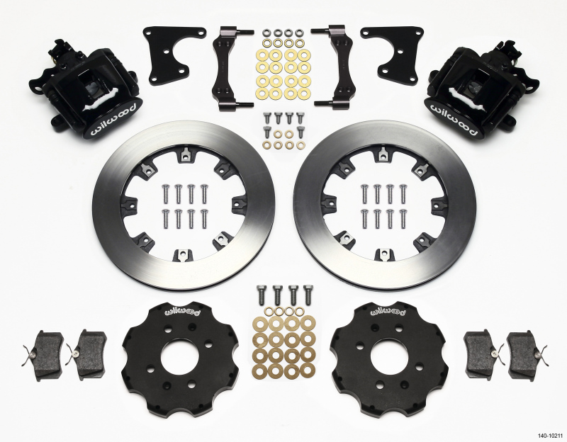 Wilwood Combination Parking Brake Rear Kit 12.19in Civic / Integra Drum 2.71 Hub Offset - 140-10211