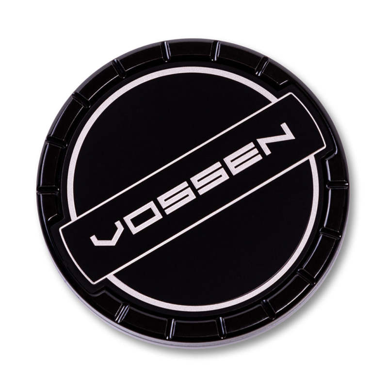 Vossen Billet Sport Cap - Large - Classic - Gloss Black - CAP-BSC-LG-CL-BC