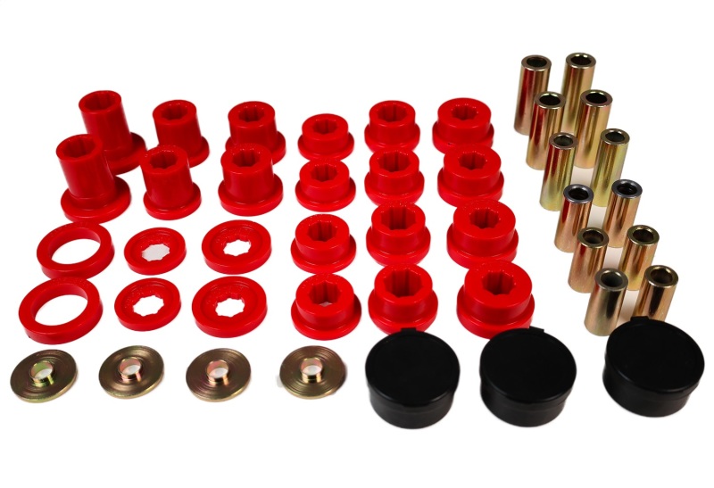 Energy Suspension 01-05 Lexus IS300 Rear Control Arm Bushing Set - Red - 8.3140R