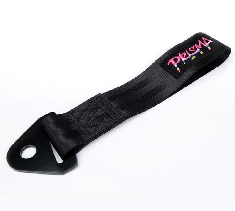 NRG Universal Prisma Tow Strap- Black - TOW-01BK