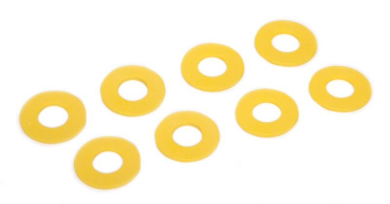 Daystar D-Ring Shackle Washers Set of 8 Yellow - KU71074YL