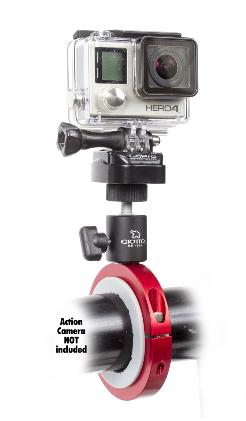 Daystar Pro Mount POV Camera Mounting System Fits Most Pairo Style Cameras Red Anodized Finish - KU71108RE