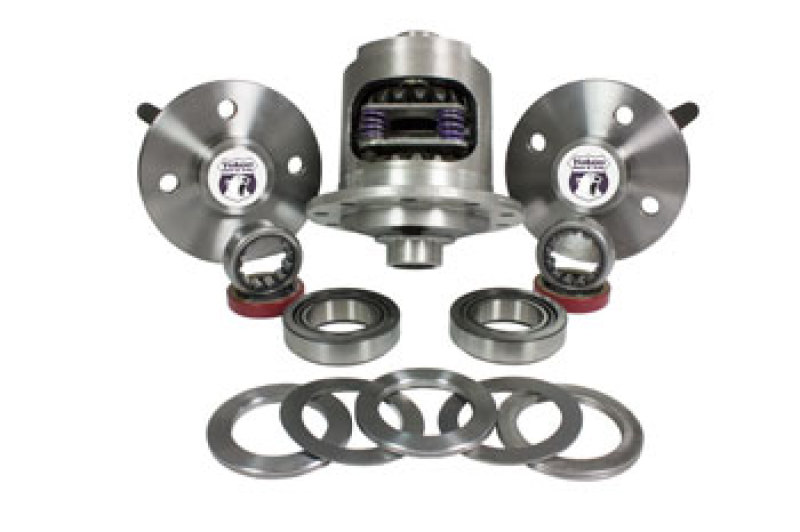 Yukon Gear 79-93 Mustang Axle Kit / 28 Spline / 5 Lug Axles w/ Duragrip Positraction - YA FMUST-2-28