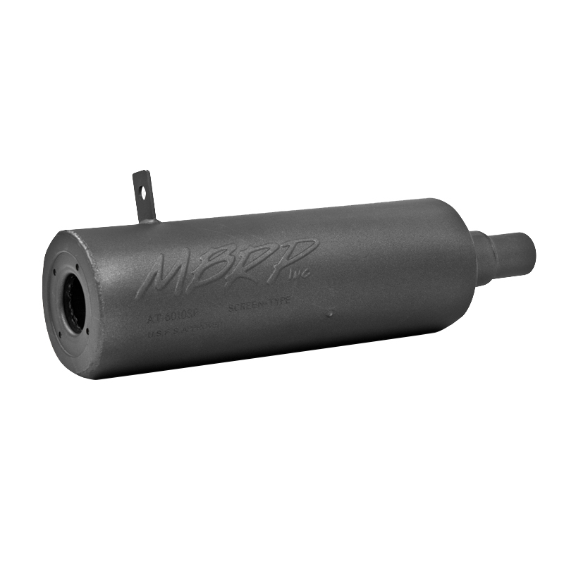 MBRP 01-05 Polaris Sportsman 400 / 06-07 Sportsman 450 Slip-On Combination Exhaust w/Sport Muffler - AT-6502SP