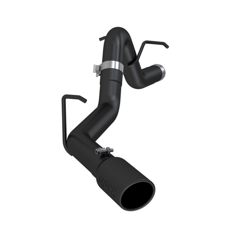 MBRP 16-19 Chevy/GMC Colorado/Canyon Duramax 3in Filter Back Single Side Black Coated Exhaust System - S6058BLK