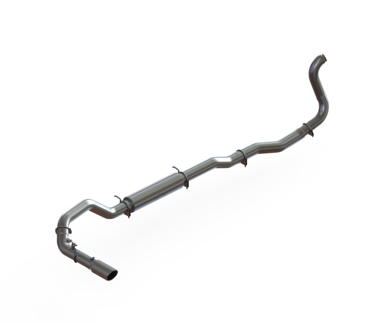 MBRP 89-93 Dodge 2500/3500 Cummins 2WD ONLY Turbo Back Single Side Exit Alum Exhaust System - S6148AL