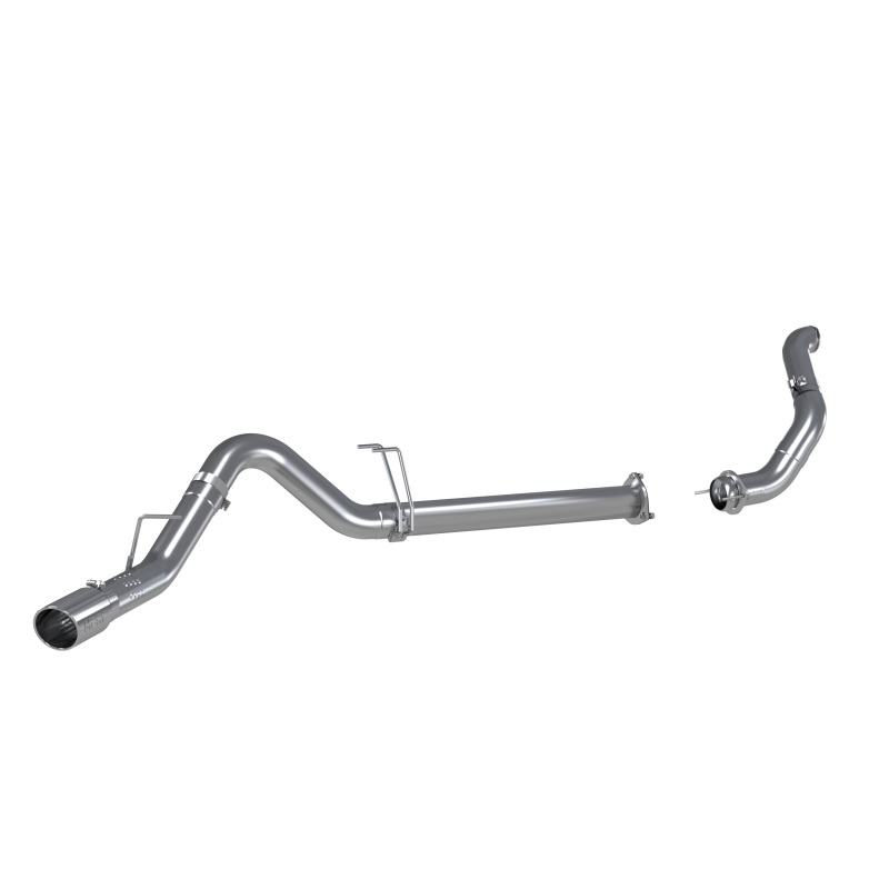 MBRP 11-14 Ford 6.7L F-250/350/450 4in Filter Back Single Side Exit Alum and Down Pipe Exhaust - S6284AL