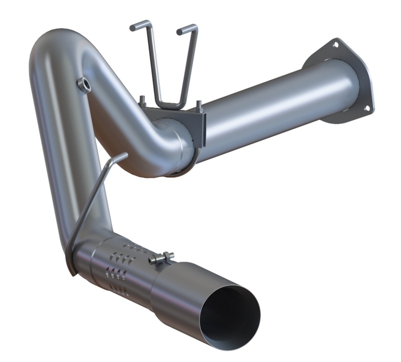 MBRP 2015 Ford F250/350/450 6.7L 4in Single Side Exit T409 Exhaust Includes 5in Tip - S6287409