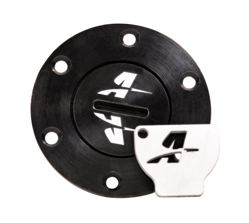 Aeromotive 1.5in Screw-on Fillcap - Black - 18720