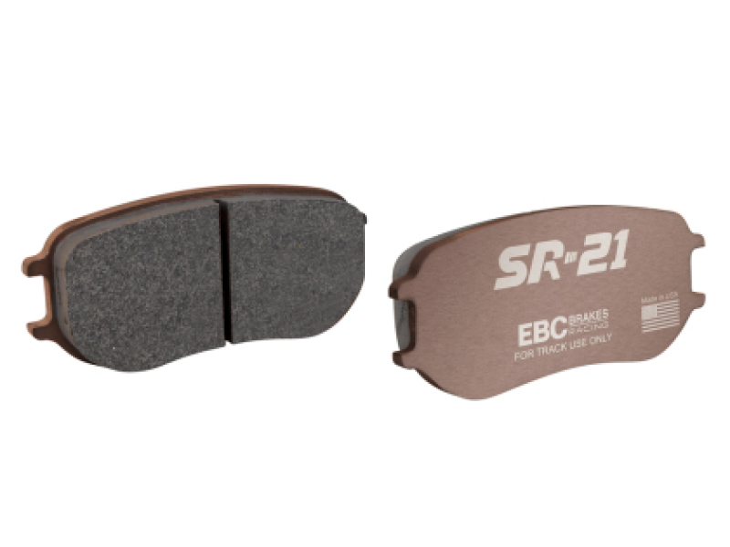 EBC Racing 06-13 Chevrolet Corvette Z06 (C6 w/Multi-Pad System) SR-21 Sintered Race Rear Brake Pads - DP81771/2.14SR21