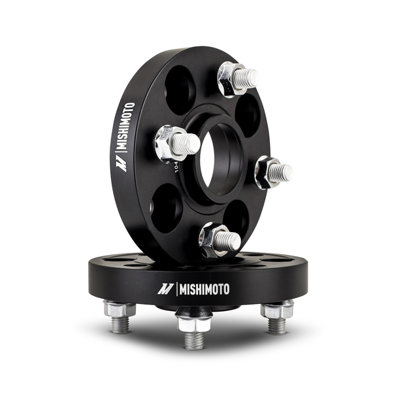 Mishimoto Wheel Spacers - 4x100 - 56.1 - 15 - M12 - Black - MMWS-011-150BK