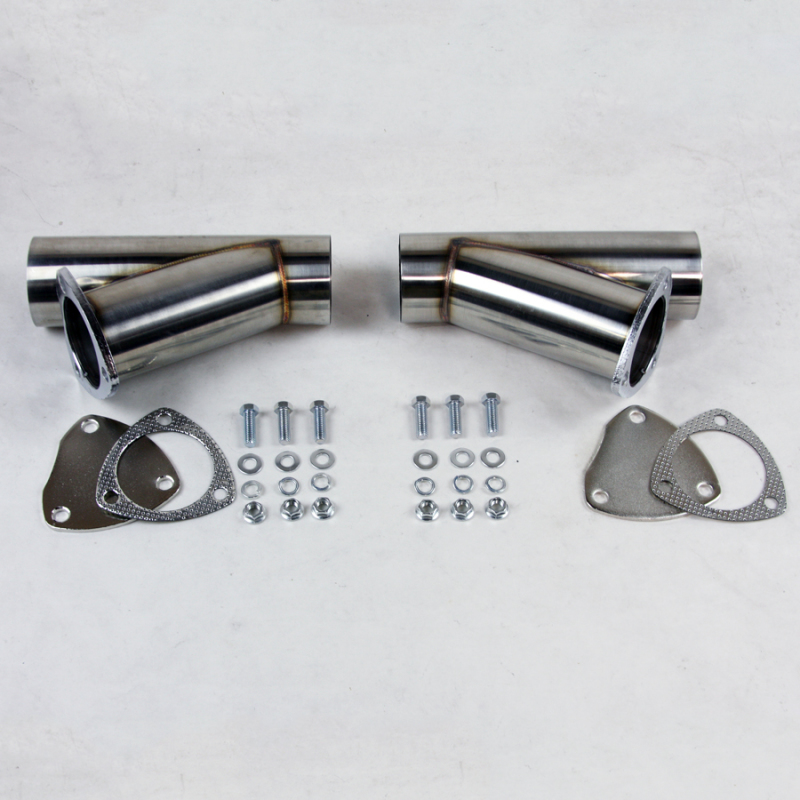 Granatelli 2.25in Stainless Steel Manual Dual Exhaust Cutout - 306522D