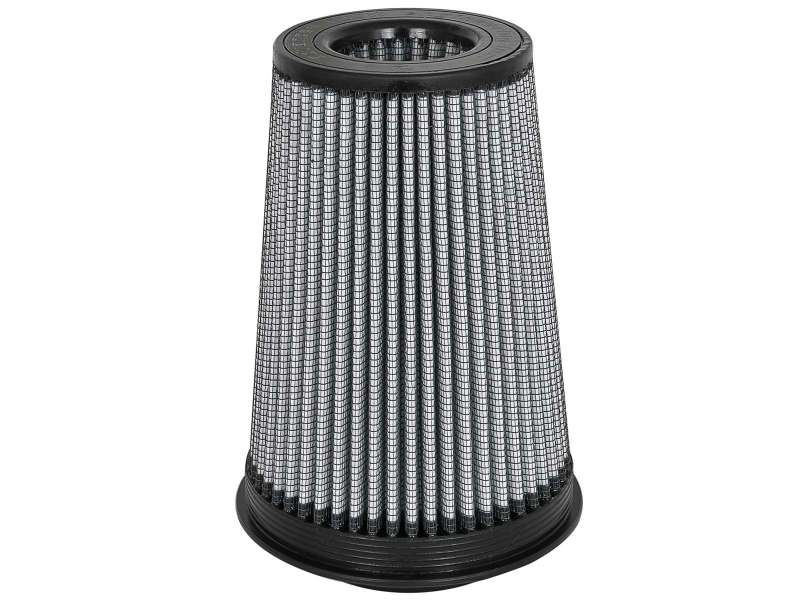 aFe Magnum FLOW Pro DRY S Air Filter 3-1/2in F x 6in B x 4-1/2in T (Inverted) x 9in H - 21-91135