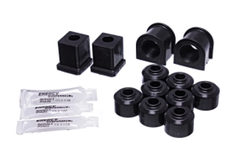 Energy Suspension Polaris RZR 800/800S Front and Rear Sway Bar Bushings - w/ End Links - Black - 70.7002G