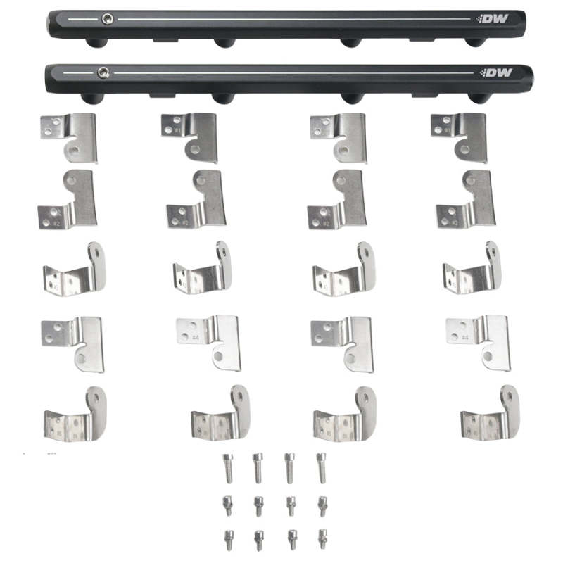 Deatschwerks GM Truck Gen 3 and 4 LS Fuel Rails - 7-206