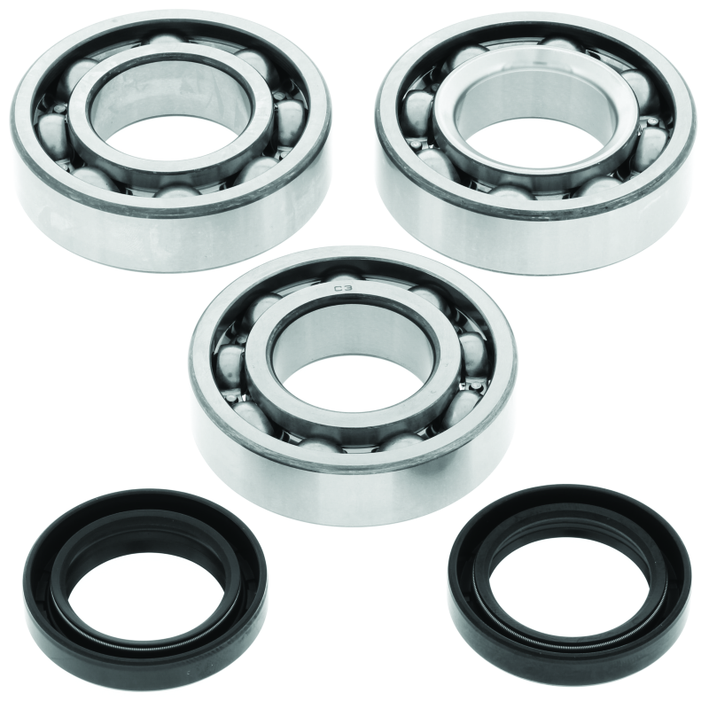 QuadBoss 94-95 Polaris 300 2x4/4x4 Crankshaft Bearing & Seal Kit - 414074