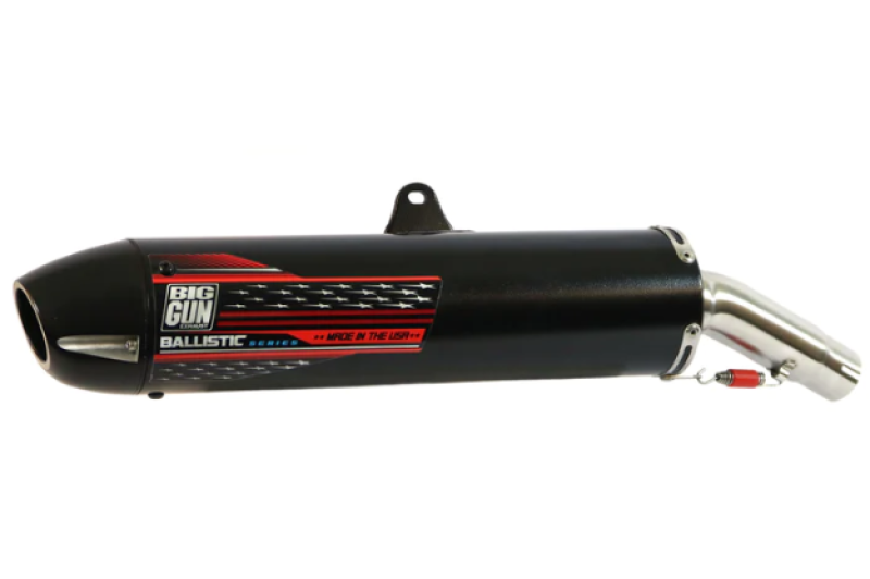 Big Gun 01-10 Honda TRX 250EX Ballistic Series Slip On Exhaust - 08-1412