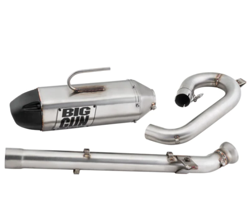 Big Gun 08-10 Polaris RZR 800 EXO Stainless Slip On Exhaust - 14-7803