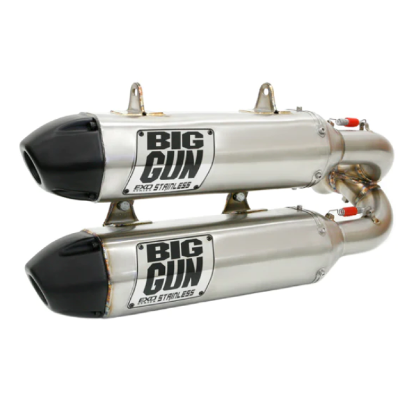 Big Gun 2014 Polaris RZR XP 1000/RZR XP 4 1000 EXO Stainless Dual Slip On Exhaust - 14-7952
