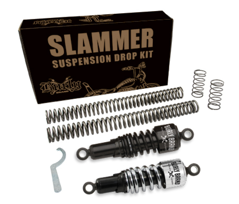 Burly Brand Slammer Kit - Black - B28-1001B