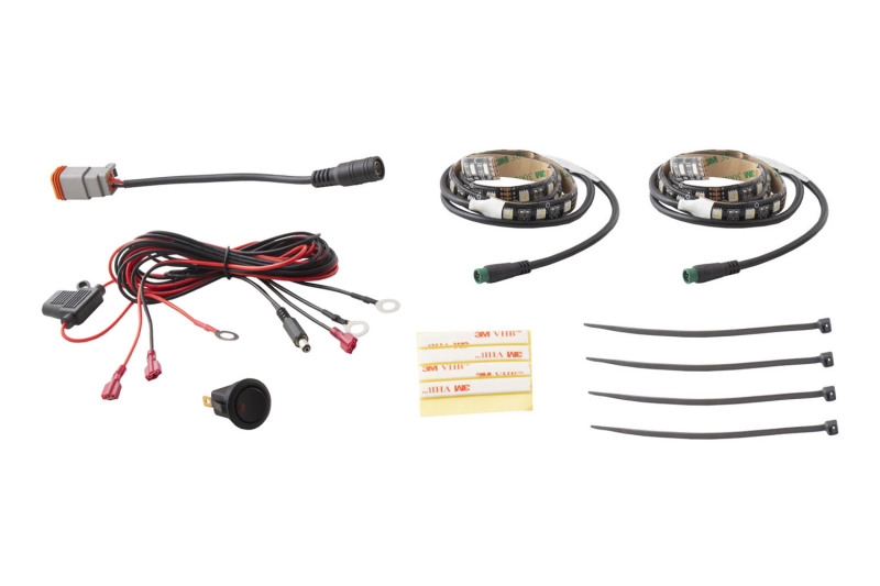 Diode Dynamics RGBW Grille Strip Kit 2pc Multicolor - DD0441