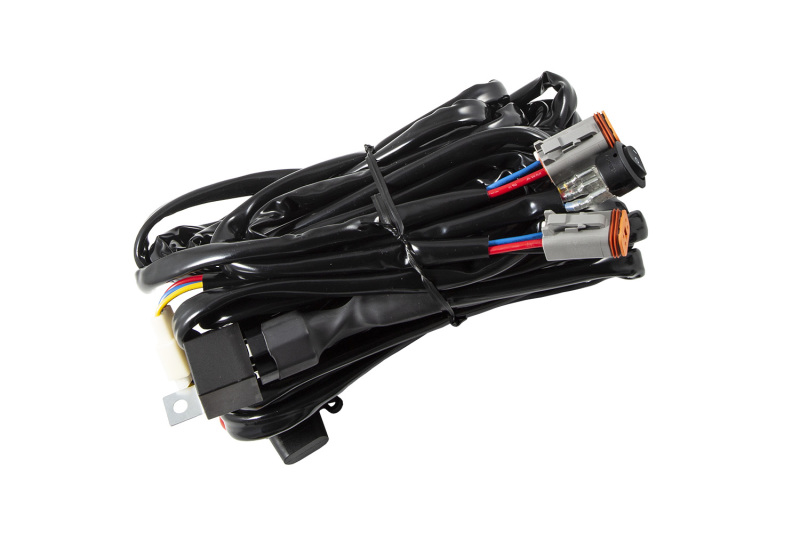 Diode Dynamics Heavy Duty Dual Output 3-way 4-pin Wiring Harness - DD4093