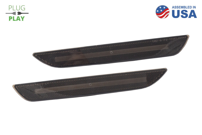 Diode Dynamics 15-21 EU/AU Ford Mustang LED Sidemarkers - Smoked (Pair) - DD5073