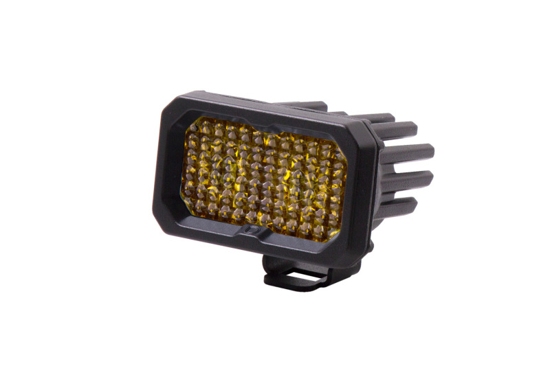Diode Dynamics Stage Series 2 In LED Pod Pro - Yellow Flood Standard ABL Each - DD6417S