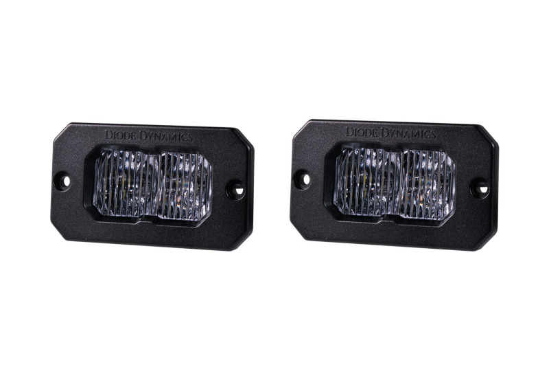 Diode Dynamics Stage Series 2 In LED Pod Sport - White Fog Flush ABL (Pair) - DD6424P